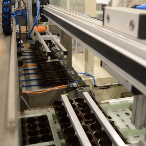 Pick and place verplaatsing blisters - vierkante afbeelding